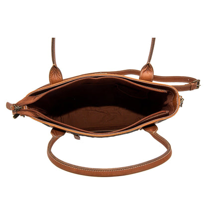 Clayburn Canvas Hairon Bag