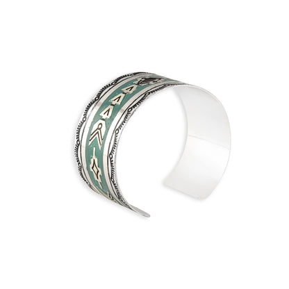 Mesa Heritage Etched Metal Cuff Bracelet