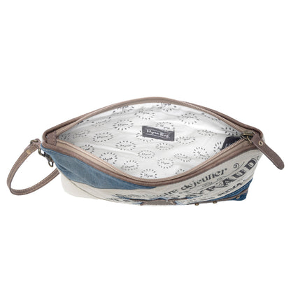Blue Star Key Pouch
