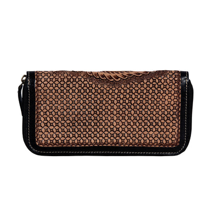 Spirit of the Herd Hand-Tooled Wallet