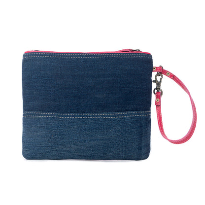 Charley Denim Pouch