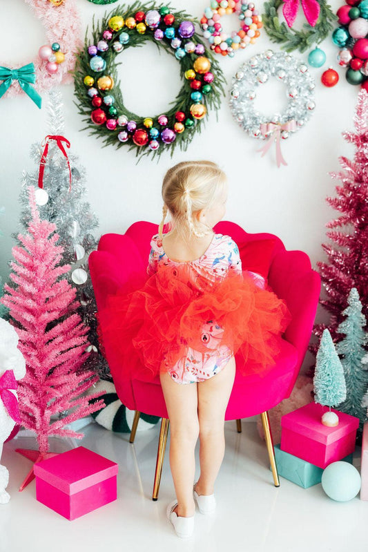 Sugarplum Fairy 3/4 Tutu Leotard