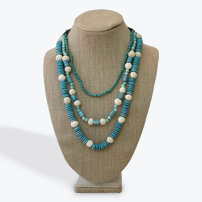 BOHO LAYERED MIXED NECKLACE