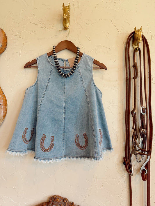 The Dennie Denim Top