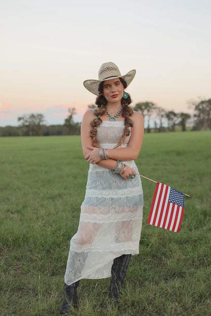 The Lorna Lace Maxi Dress