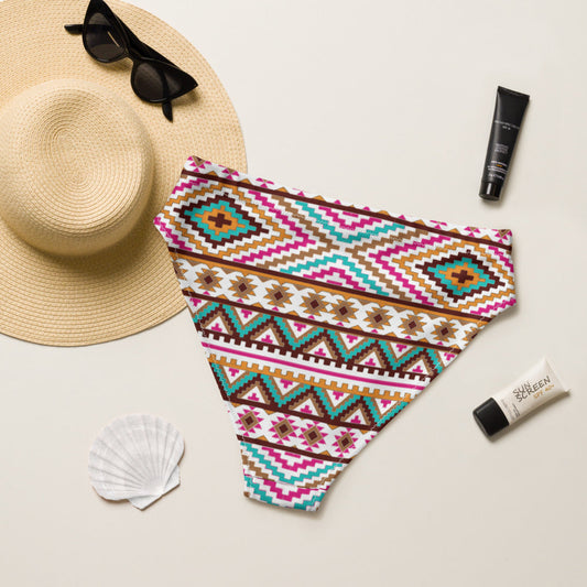Baha Ranch Yeehaw Multi Aztec Bikini Bottom