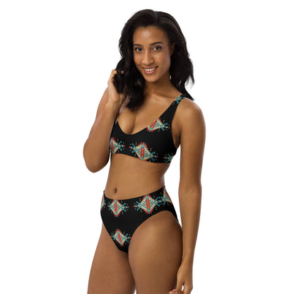 Baha Ranch Yeehaw Black Aztec Bikini