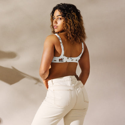 Baha Ranch Yeehaw Hereford Brands Bikini Top