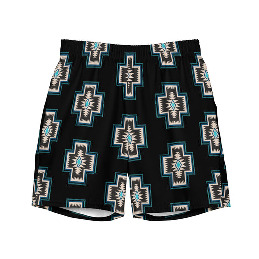 Baha Ranch Yeehaw Southwest Cross Men's Swim Trunks