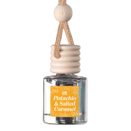 Pistachio & Salted Caramel Scented Car Freshener