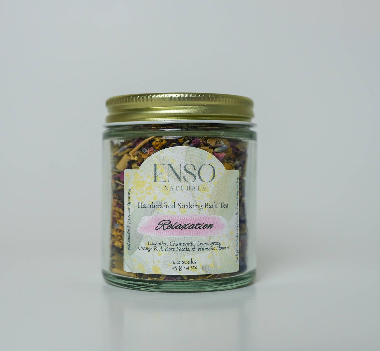 Relaxation Herbal Bath Tea - Botanicals + Herbs