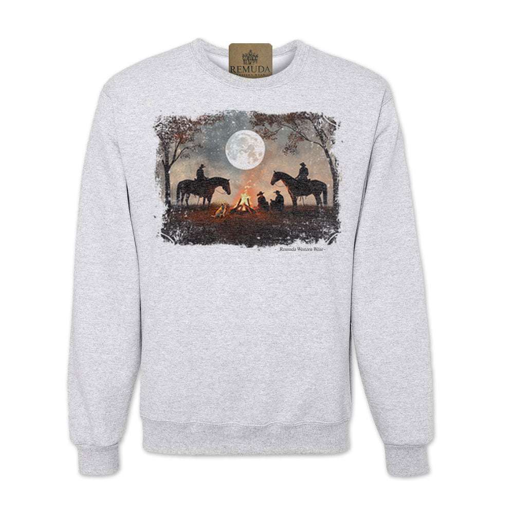 Bonfires & Broomtails - Western Adult Unisex Sweatshirt