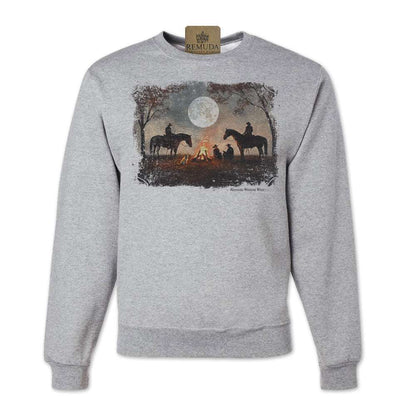 Bonfires & Broomtails - Western Adult Unisex Sweatshirt