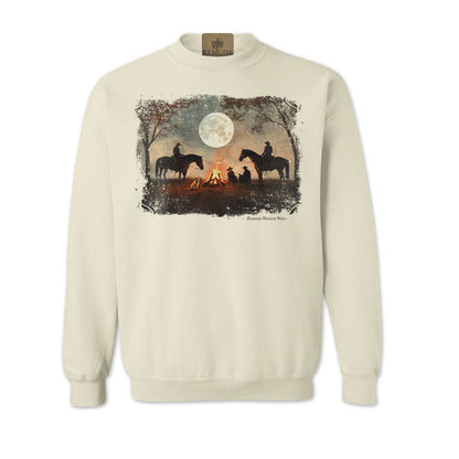 Bonfires & Broomtails - Western Adult Unisex Sweatshirt