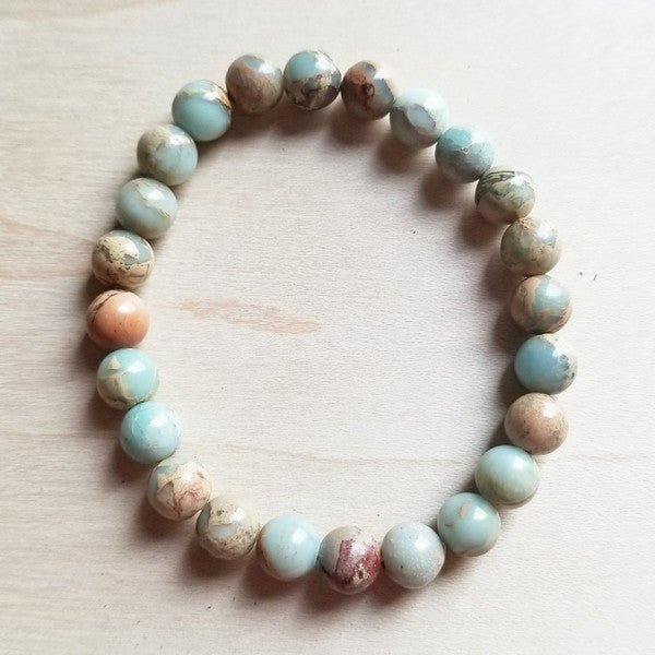 Bracelet Bar - Aqua Terra - Rustic Jade Designs Co