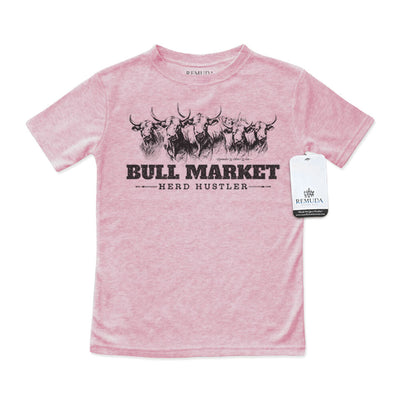 Bull Market Herd Hustler - Western Toddler Tee