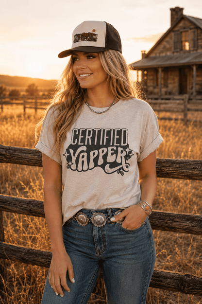 Certified Yapper Graphic Tee