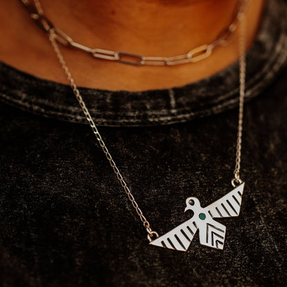 Silver Paperclip Choker
