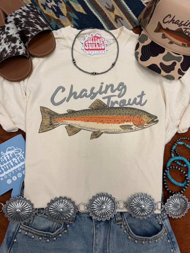 Chasing Trout Graphic Tee