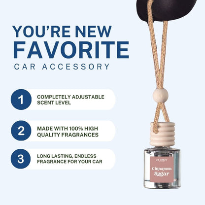 Cinnamon Sugar Scented Car Freshener