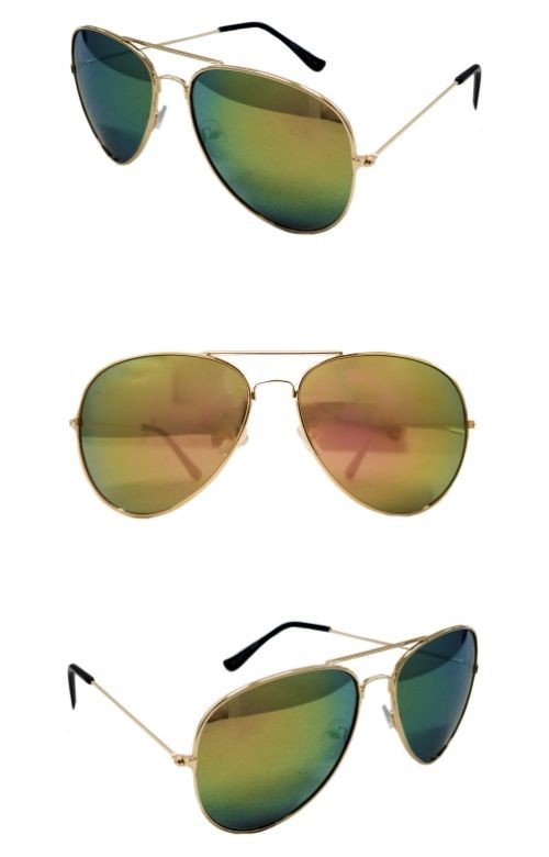 Classic Mirrored Aviator Sunglasses - Rustic Jade Designs Co