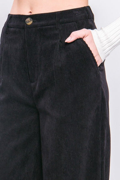 Corduroy Trouser Pants - Rustic Jade Designs Co