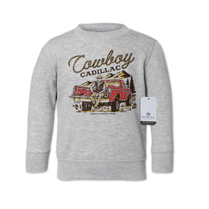 Cowboy Cadillac - Western Toddler Sweatshirt