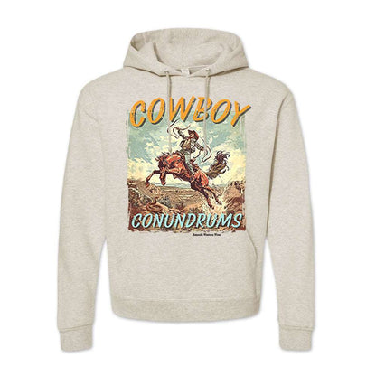 Cowboy Conundrums -  Adult Unisex Western Pullover Hoodie