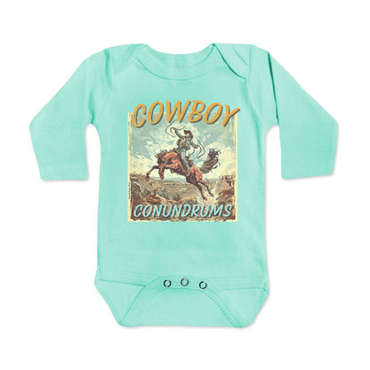 Cowboy Conundrums - Infant Western One Piece Romper
