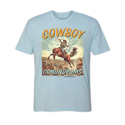 Cowboy Conundrums Adult Unisex Western Tee T-Shirt