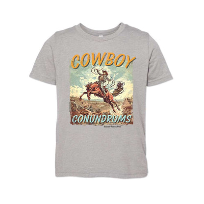 Cowboy Conundrums Youth Western Tee