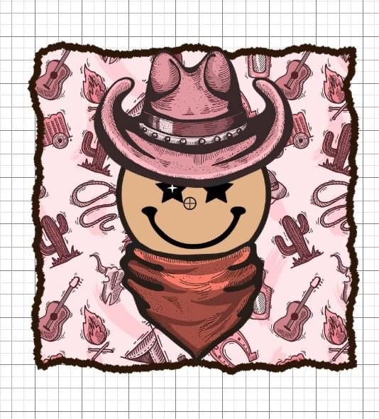 Cowgirl sublimation transfer Paper - Rustic Jade Designs Co