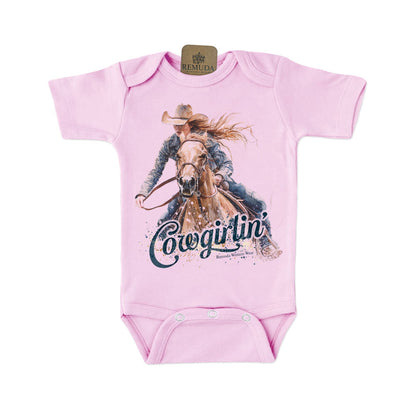 Cowgirlin' - Infant Western One Piece Romper