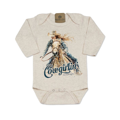 Cowgirlin' - Infant Western One Piece Romper