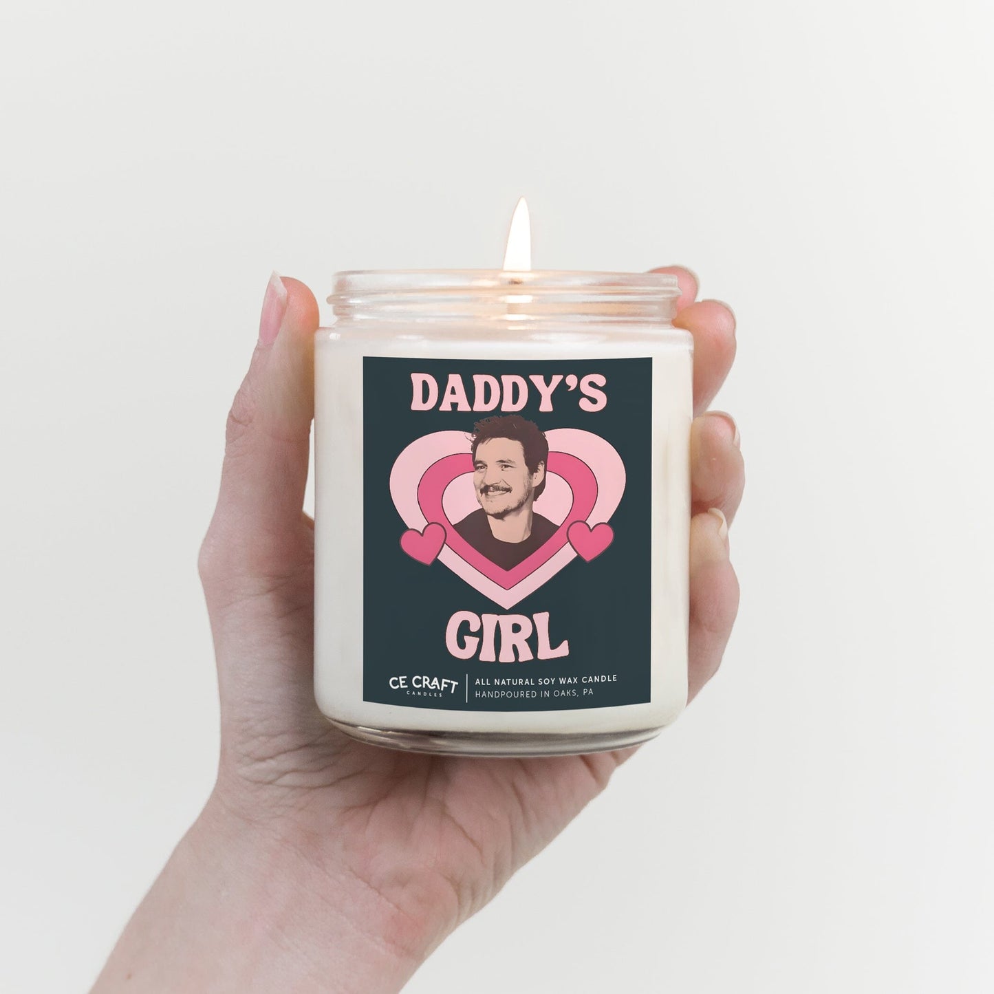 Daddy's Girl Pedro Pascal Candle