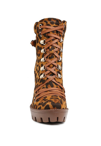 Palmetto Snake Skin Ankle Boots