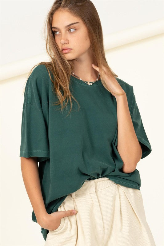 COOL AND CHILL OVERSIZED T-SHIRT