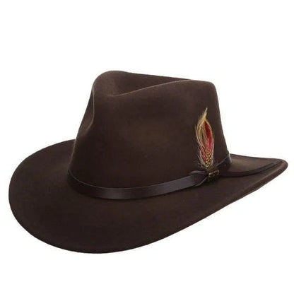 Scala Piscataway - Soft Wool Felt Outdoorsman Hat