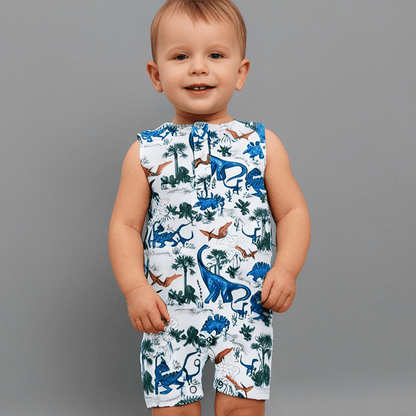 Dinosaur Adventures Tank Romper