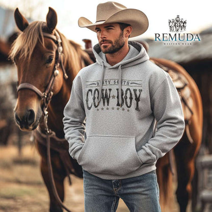 Dirty South Cowboy - Adult Unisex Western Pullover Hoodie