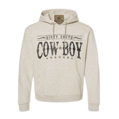 Dirty South Cowboy - Adult Unisex Western Pullover Hoodie