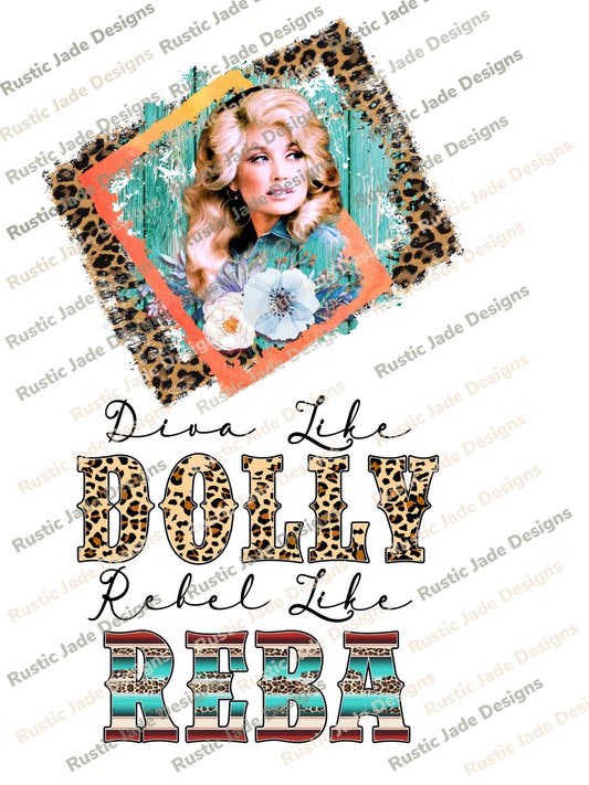 Dolly sublimation transfer Paper - Rustic Jade Designs Co