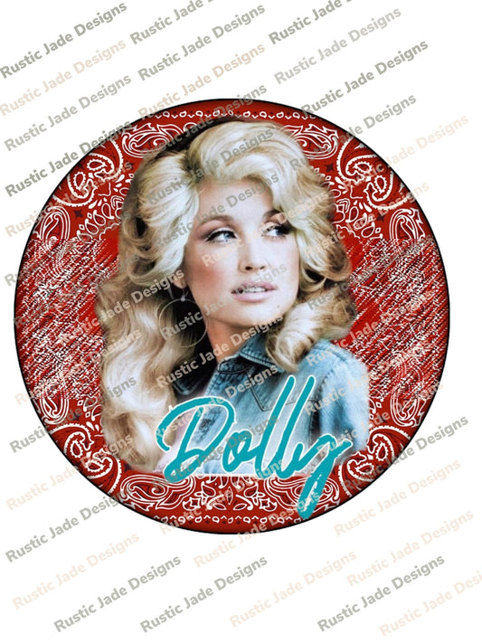 Dolly sublimation transfer Paper - Rustic Jade Designs Co