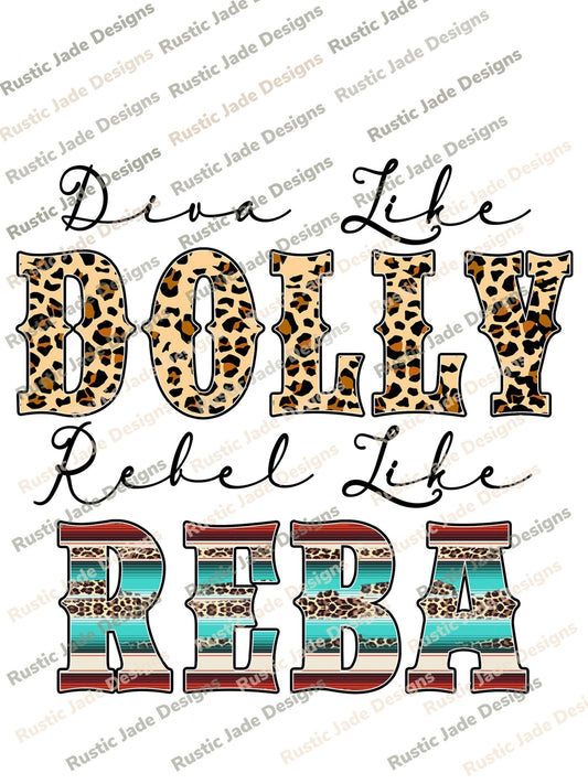 Dolly sublimation transfer Paper - Rustic Jade Designs Co