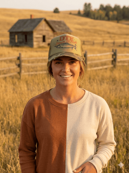Down To Fish Trucker Hat