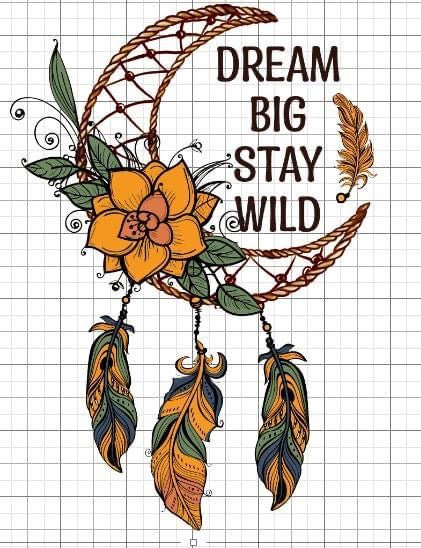 Dream catcher sublimation transfer Paper - Rustic Jade Designs Co
