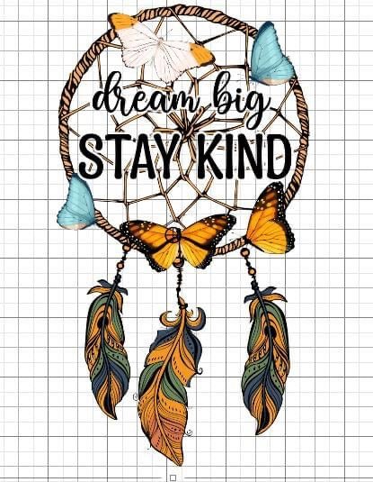 Dream catcher sublimation transfer Paper - Rustic Jade Designs Co
