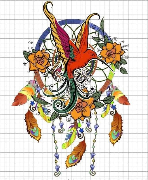 Dream catcher sublimation transfer Paper - Rustic Jade Designs Co