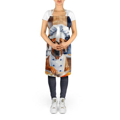 Rhodesian Ridgeback The Chef Apron Cooking Kitchen Server Baking Crafts Gardening for Adult Women Men, Unisex, Large, Multicolor