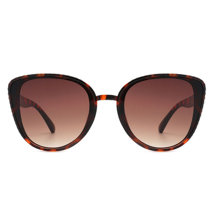 Women Rhinestone Fashion Cat Eye Sunglasses